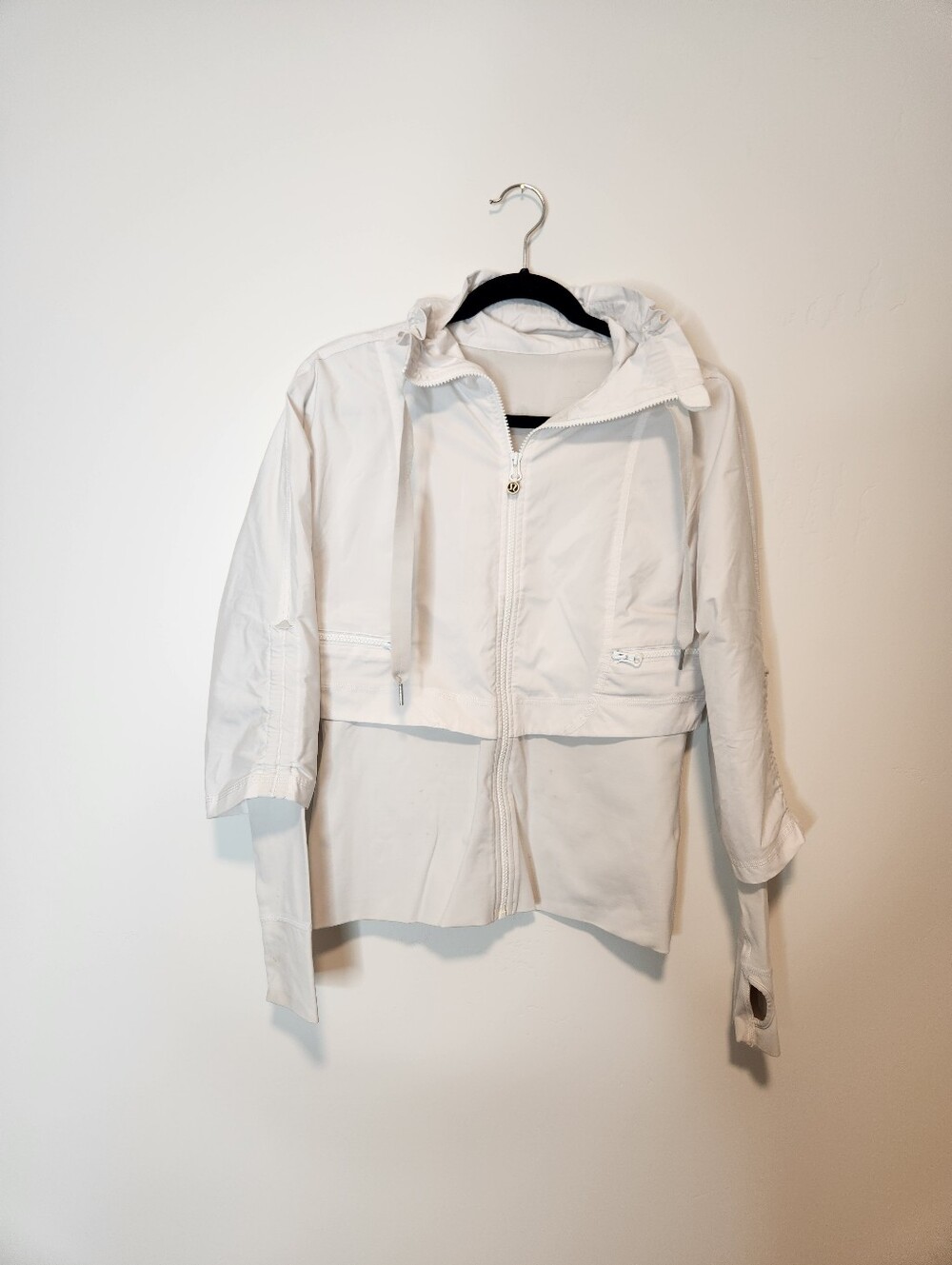 Lululemon White Seek The Peak Jacket Size 8 - Picture 2 of 12